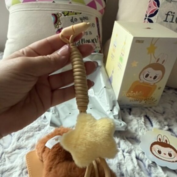 POP LAND THE MONSTERS Twinkly Fairy Tale Plush Card Holder - Oak Brown - Picture 9 of 9